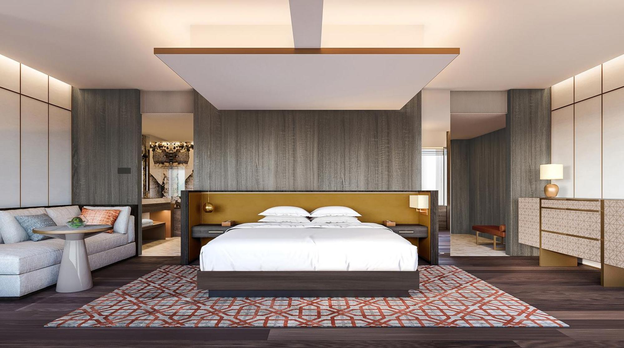 Deluxe Zimmer mit Kingsize-Bett – Zugang zum Club